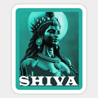 Shiva Om Spirituality Bhole Nath Sticker